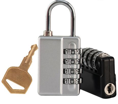 locker combination locks with master key