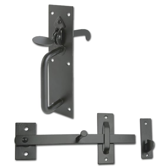 ASEC Heavy Duty Suffolk Latch - Black